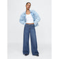 Women's Mid Rise Ultrasoft Baggy Jeans