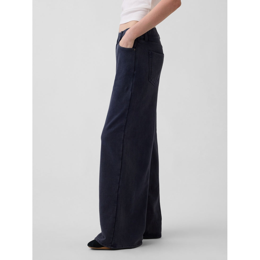 Women's Heavyweight Easy Baggy Sweatpant Jeans