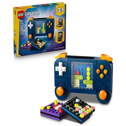 Lego Creator 3 in 1 Retro Gaming Console Building Toy 31380, 268 Pieces
