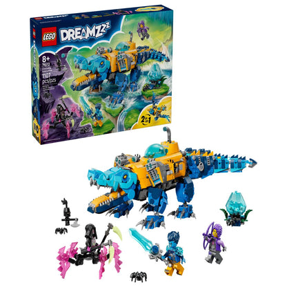 Lego DREAMZzz Crocodile Submarine Building Toy 71512, 1107 Pieces