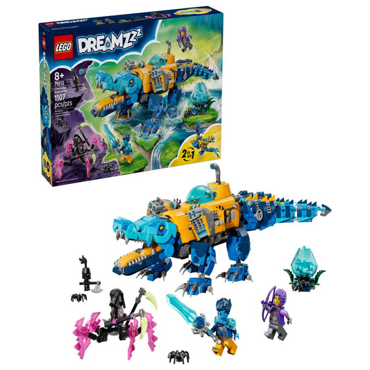 Lego DREAMZzz Crocodile Submarine Building Toy 71512, 1107 Pieces