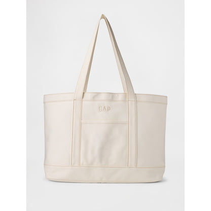 Denim Logo Tote Bag