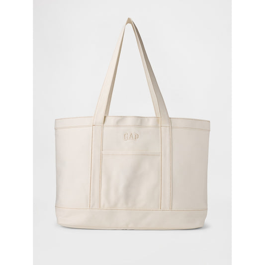 Denim Logo Tote Bag