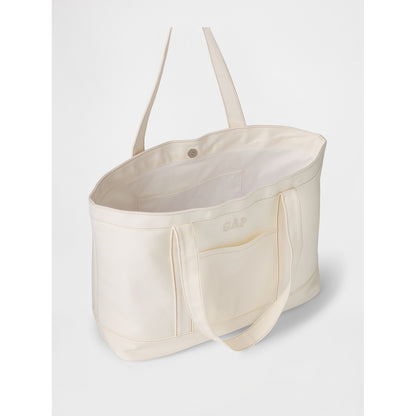 Denim Logo Tote Bag