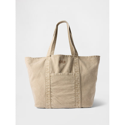 Denim Logo Tote Bag