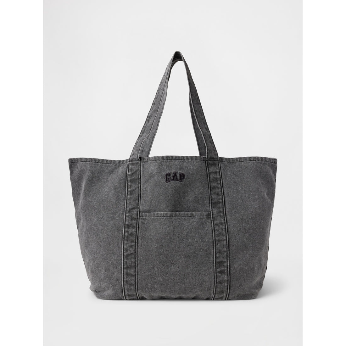 Denim Logo Tote Bag