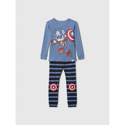 Toddler & Marvel Organic Brushed Cotton Pj Set