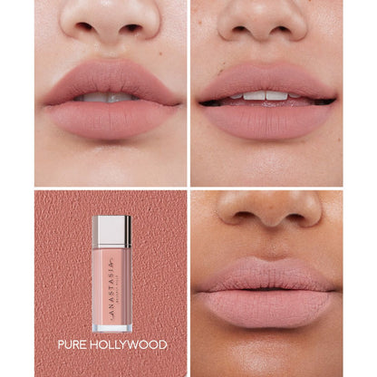 Anastasia Beverly Hills 3-Pc. Pucker Up Lip Set - Lipstick Hush Pink / Lip Velvet Hollywoo
