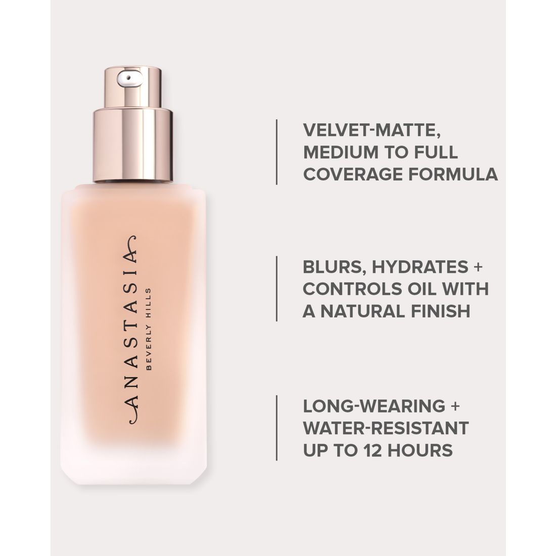 Anastasia Beverly Hills Impeccable Blurring Second-Skin Matte Foundation