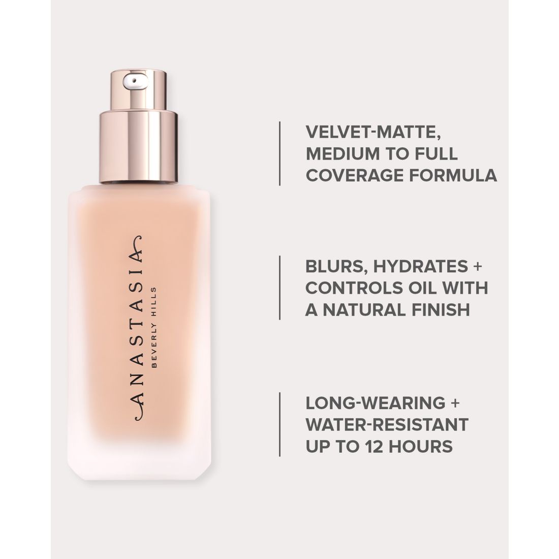 Anastasia Beverly Hills Impeccable Blurring Second-Skin Matte Foundation