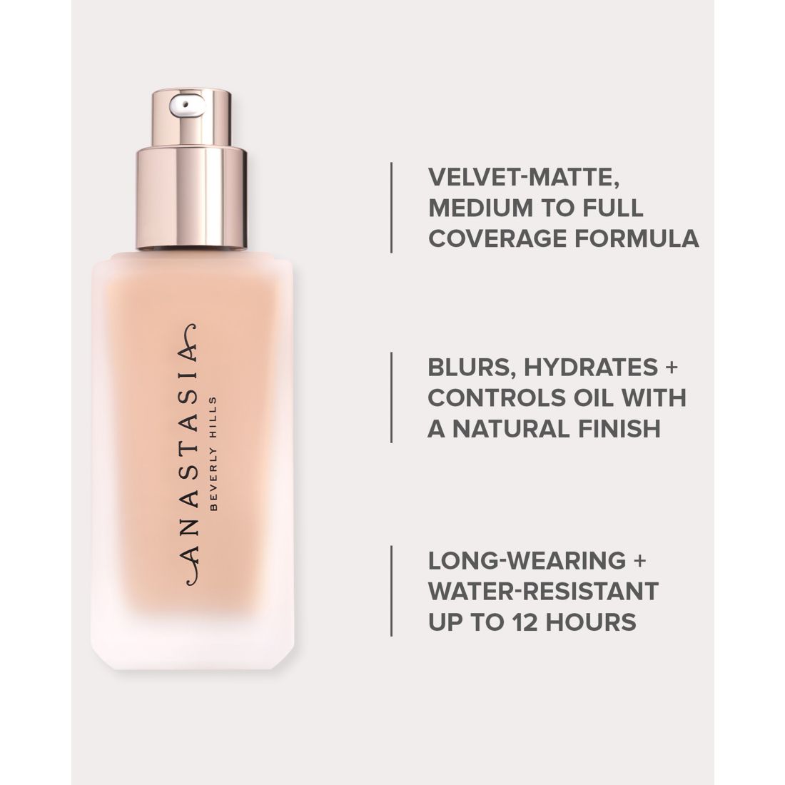 Anastasia Beverly Hills Impeccable Blurring Second-Skin Matte Foundation