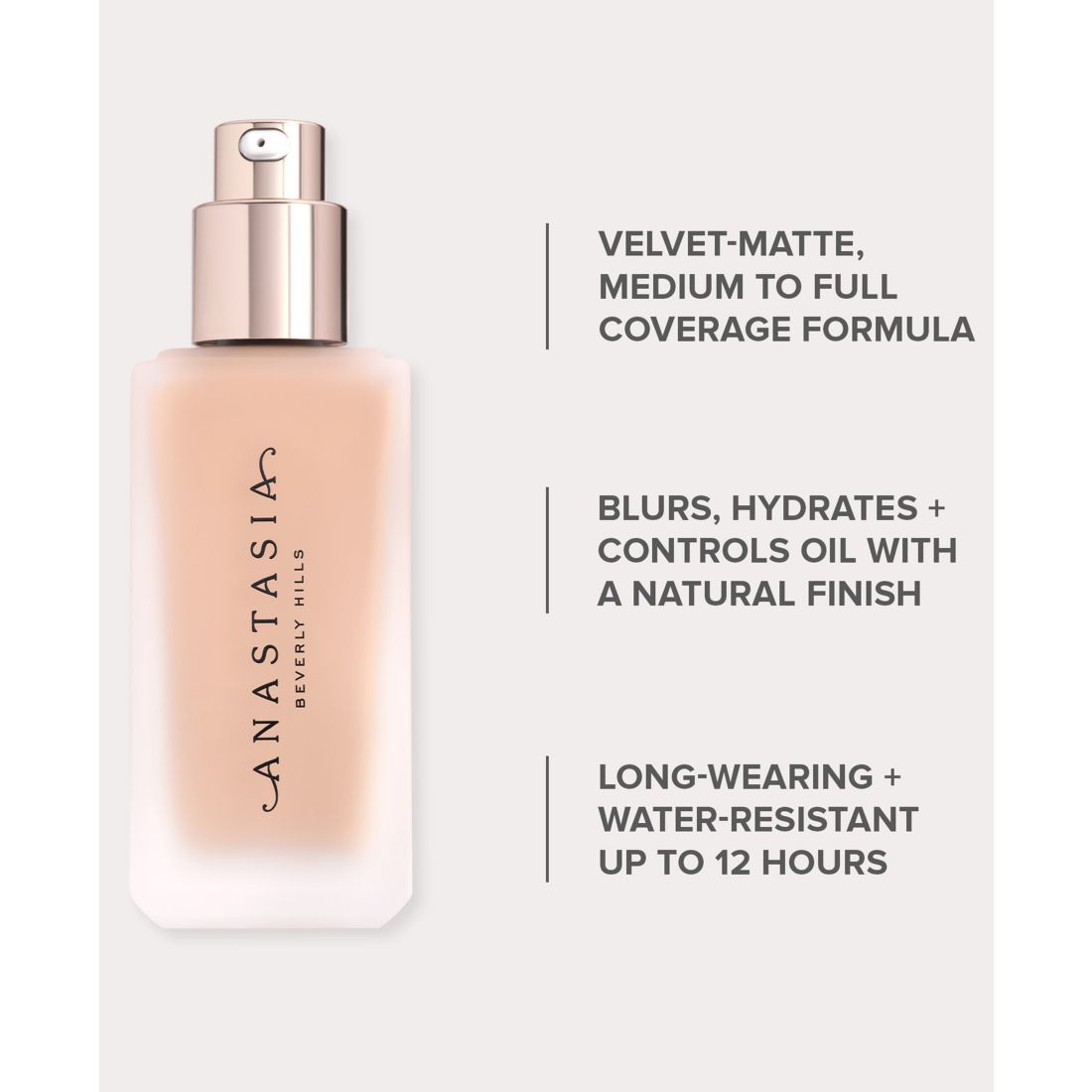 Anastasia Beverly Hills Impeccable Blurring Second-Skin Matte Foundation