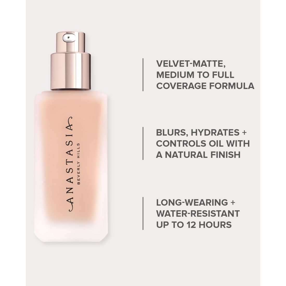 Anastasia Beverly Hills Impeccable Blurring Second-Skin Matte Foundation