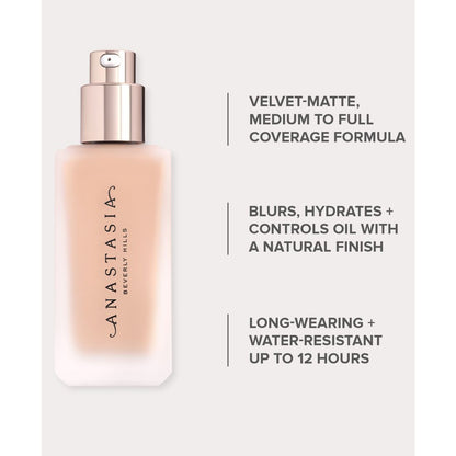 Anastasia Beverly Hills Impeccable Blurring Second-Skin Matte Foundation