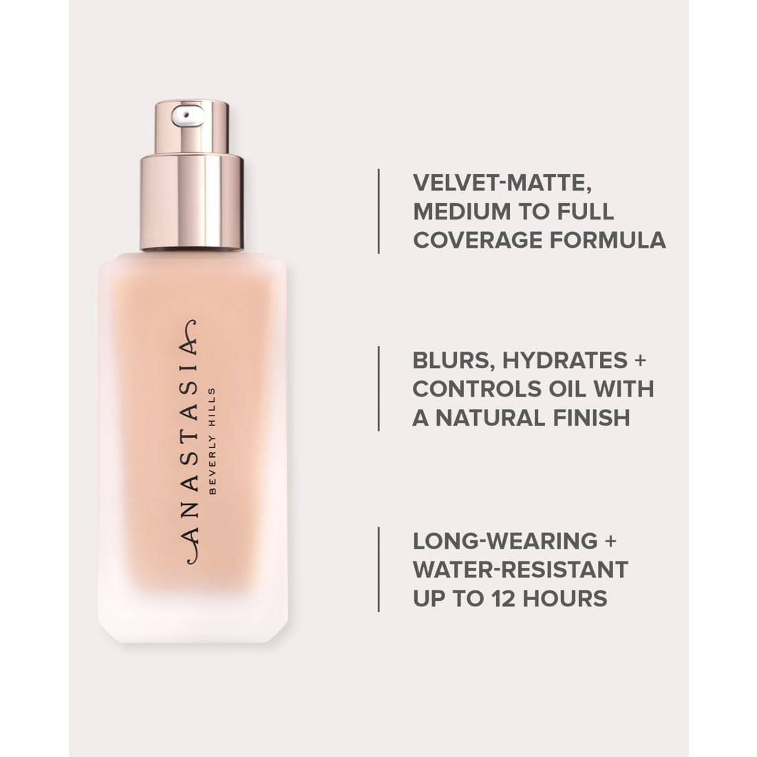 Anastasia Beverly Hills Impeccable Blurring Second-Skin Matte Foundation