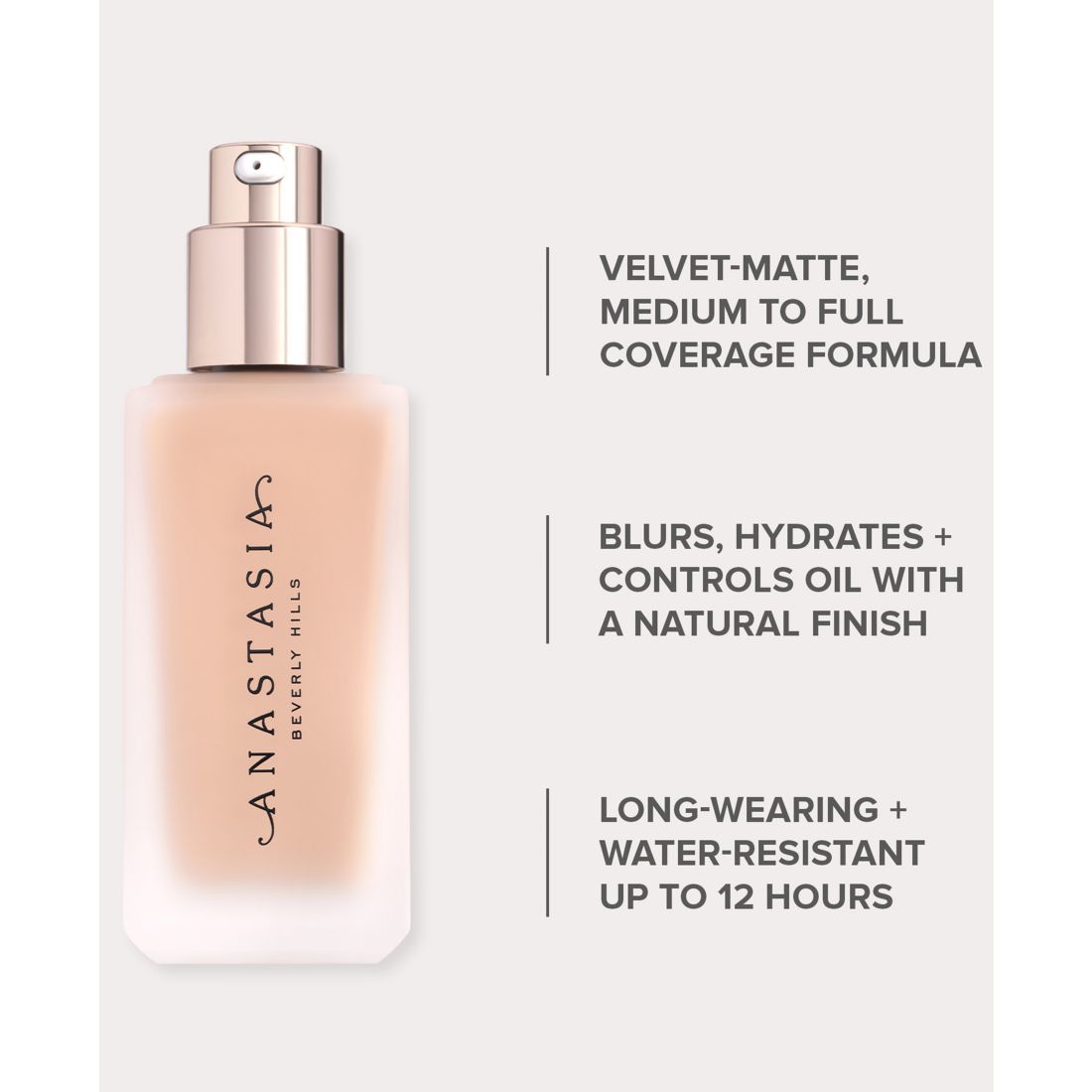 Anastasia Beverly Hills Impeccable Blurring Second-Skin Matte Foundation