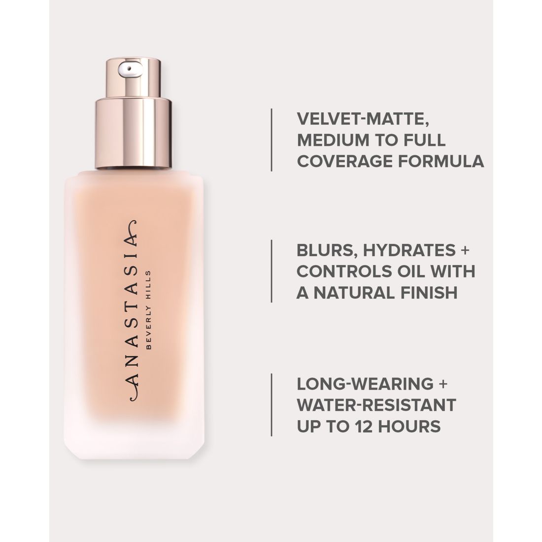 Anastasia Beverly Hills Impeccable Blurring Second-Skin Matte Foundation