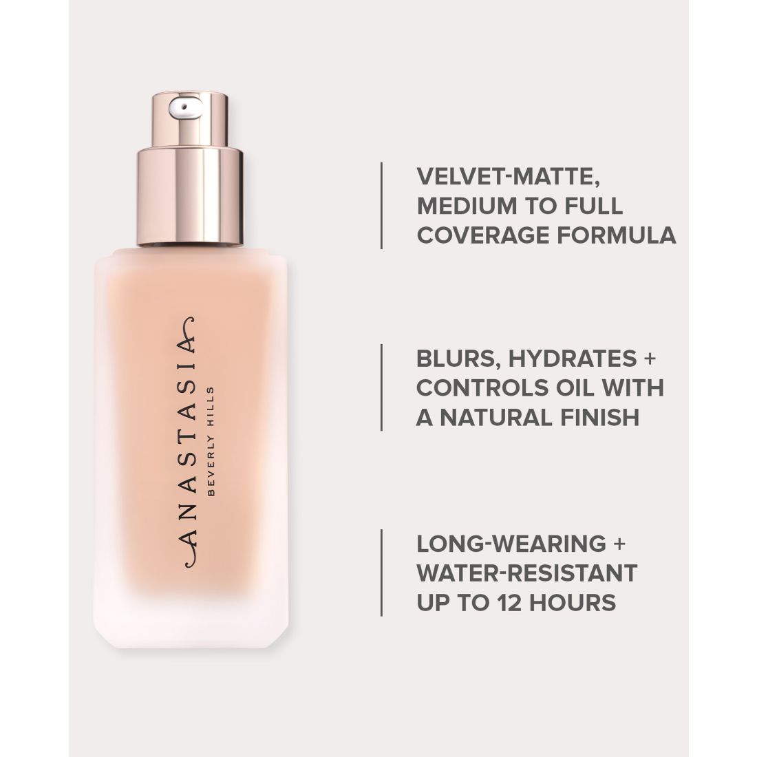 Anastasia Beverly Hills Impeccable Blurring Second-Skin Matte Foundation