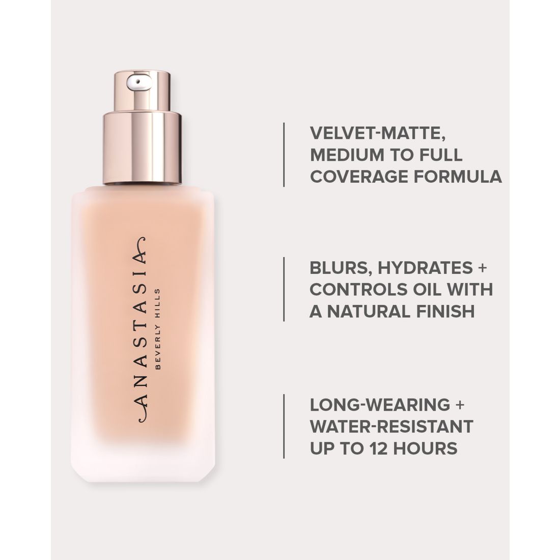 Anastasia Beverly Hills Impeccable Blurring Second-Skin Matte Foundation
