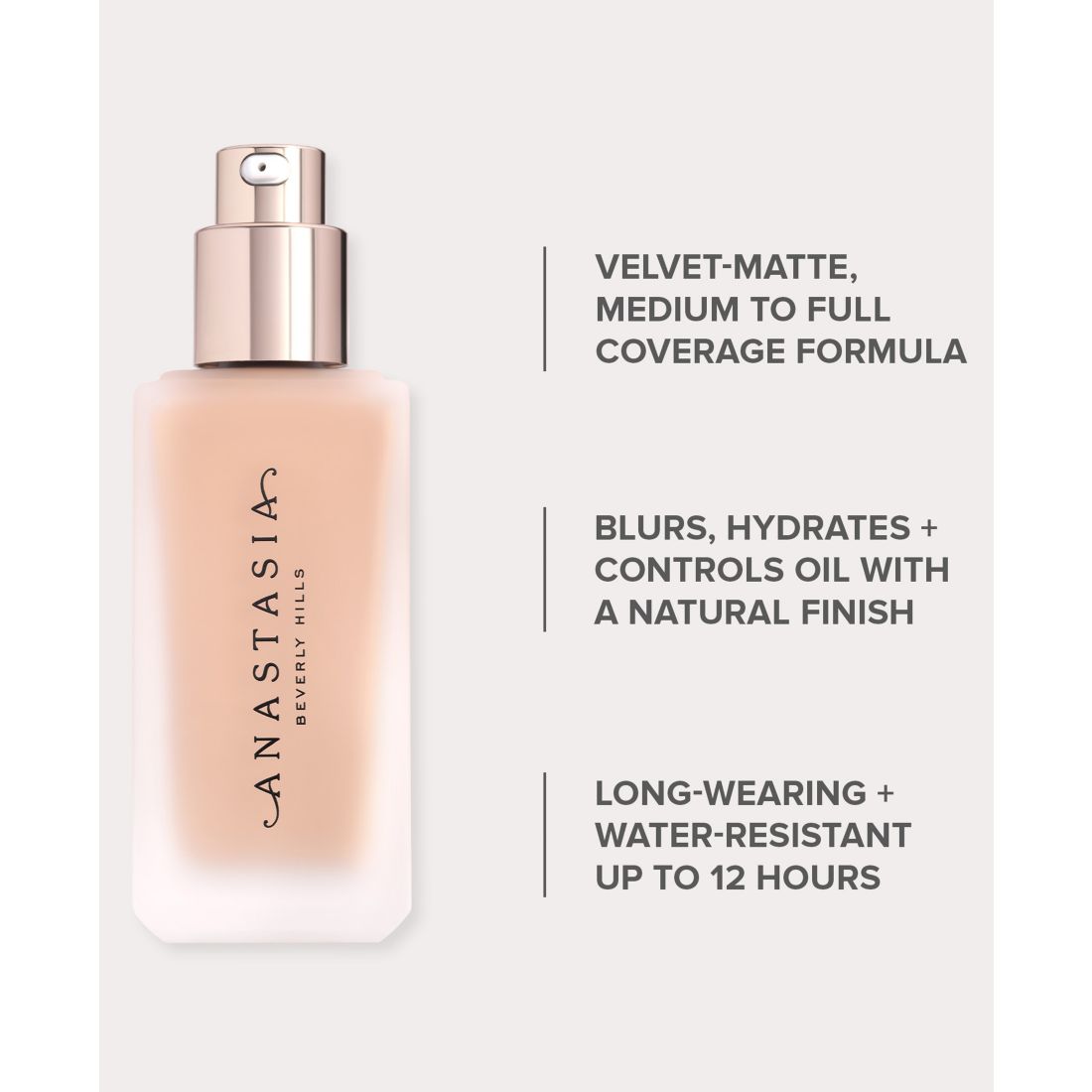 Anastasia Beverly Hills Impeccable Blurring Second-Skin Matte Foundation