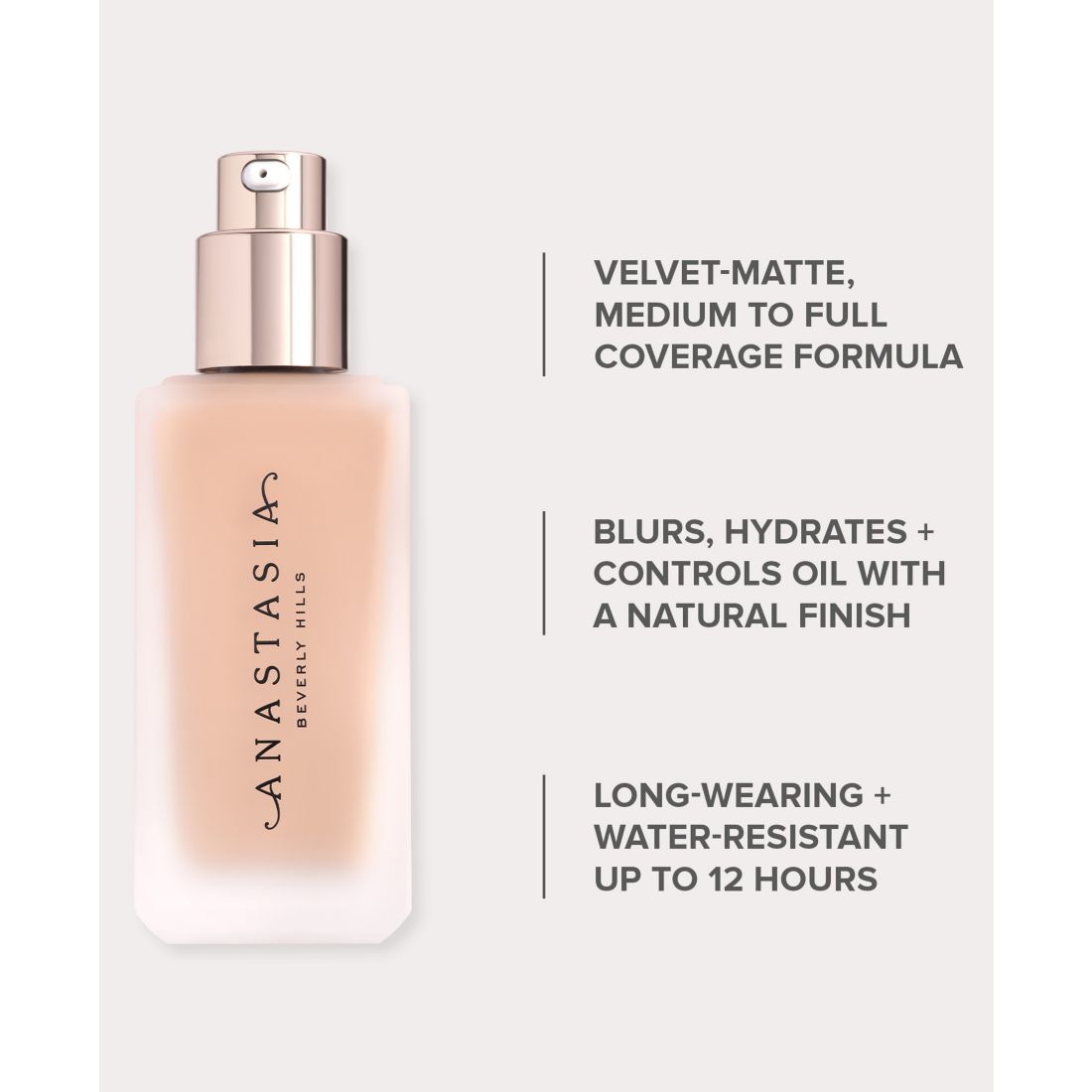 Anastasia Beverly Hills Impeccable Blurring Second-Skin Matte Foundation