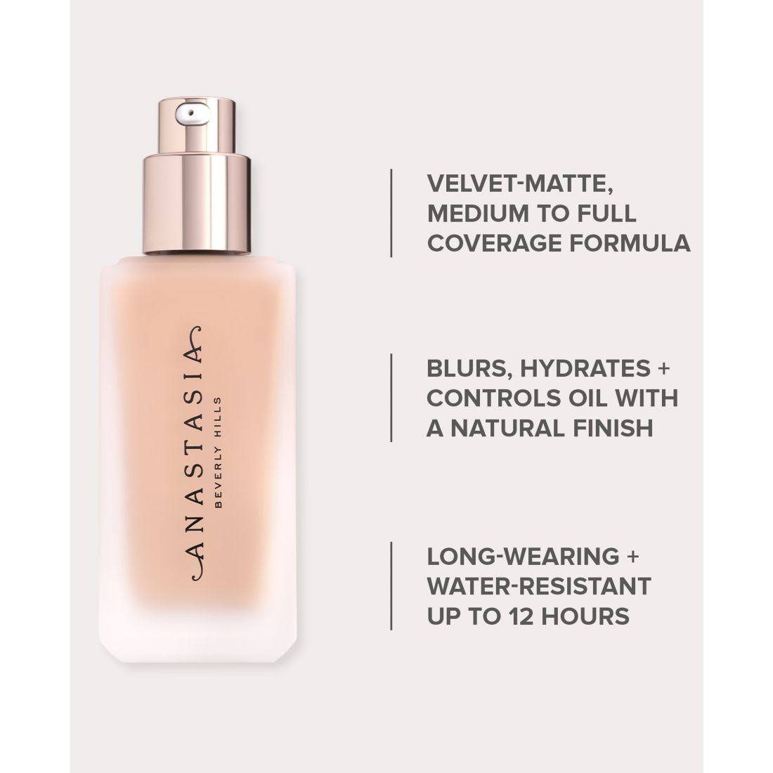 Anastasia Beverly Hills Impeccable Blurring Second-Skin Matte Foundation