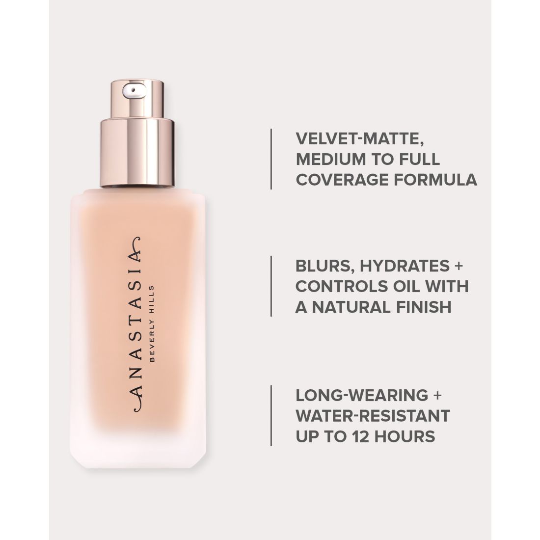 Anastasia Beverly Hills Impeccable Blurring Second-Skin Matte Foundation