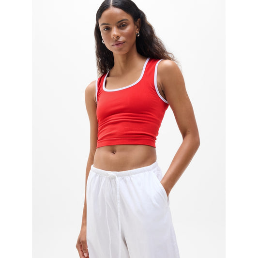 Women's Renew Seamless Square Neck Crop Tank