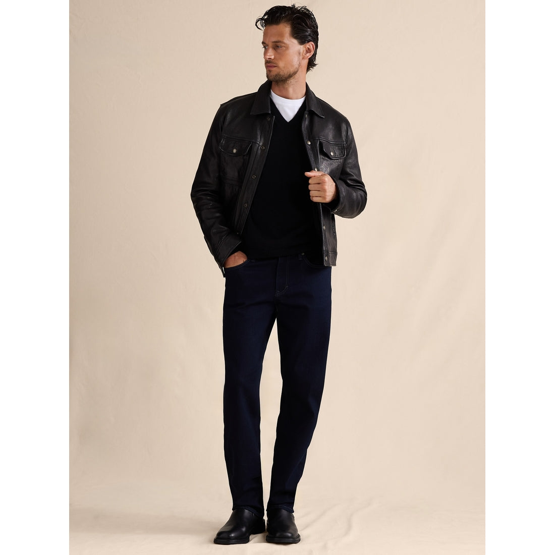 Men's Straight Luxe Traveler Jean