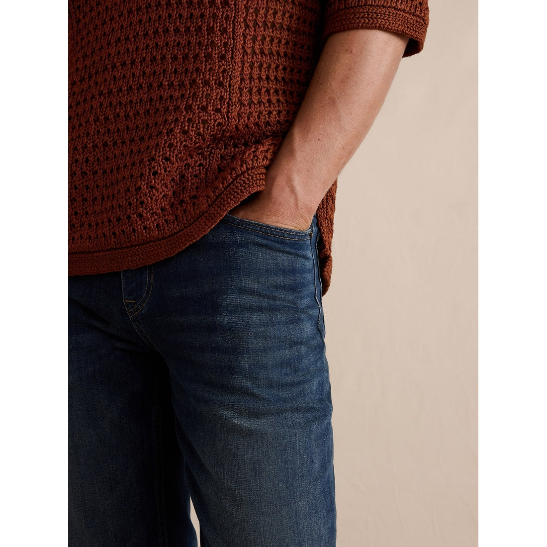Men's Straight Luxe Traveler Jean