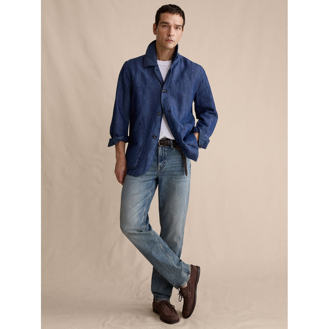 Men's Straight Luxe Traveler Jean