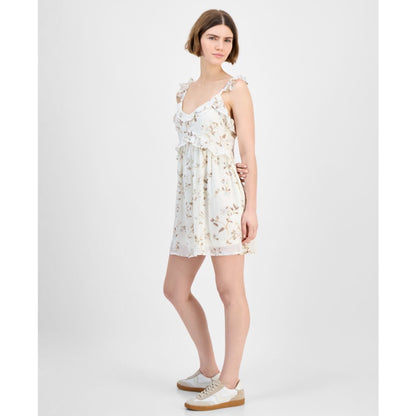 And Now This Women's Ruffled Babydoll Mini Dress, Exclusively at Macy's