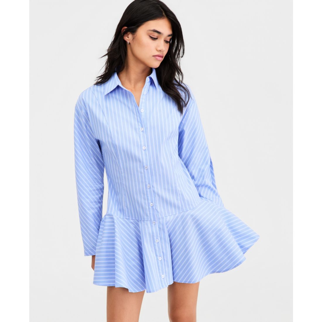 Bar Iii Women's Mini Shirtdress, Macy's Exclusive