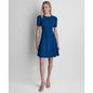 Dkny Women's Tulip Sleeve Fit and Flare Dress