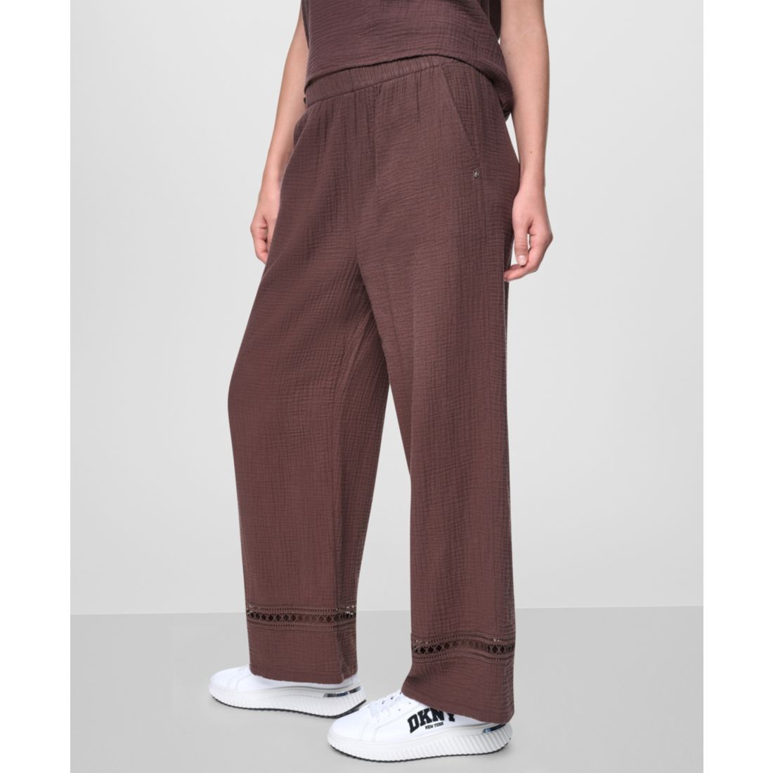 Dkny Jeans Women's Mid Rise Drawstring Pants