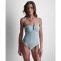 Dkny Women's Textured Shirred One-Piece Swimsuit