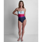 Dkny Women's Textured Shirred One-Piece Swimsuit