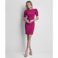 Dkny Women's Short Sleeve Sheath Dress