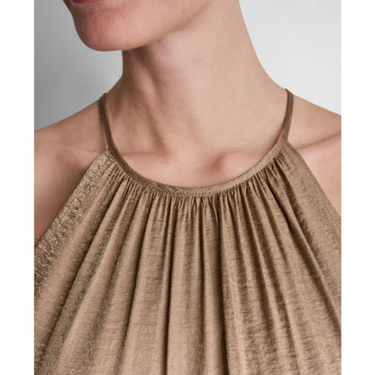 Dkny Women's Sleeveless Halter Midi Dress