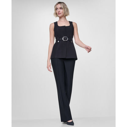 Dkny Women's Belted Sleeveless Vest
