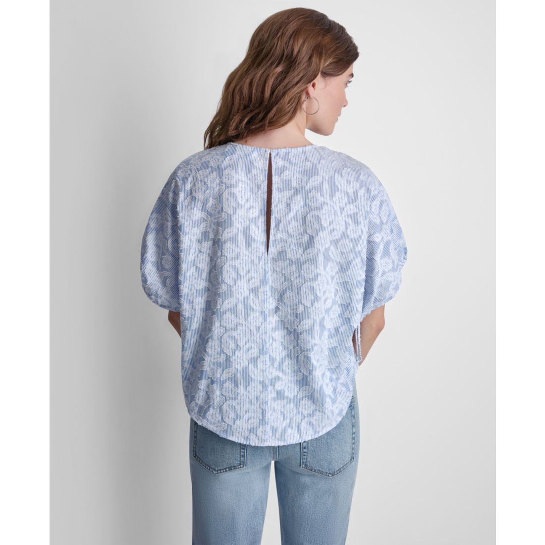 Dkny Jeans Petite Short-Sleeve Crew Neck Dolman T-Shirt