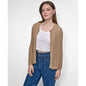 Dkny Jeans Petite Open-Stitch Cardigan