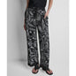 Dkny Women's Printed Drawstring Waist Pants
