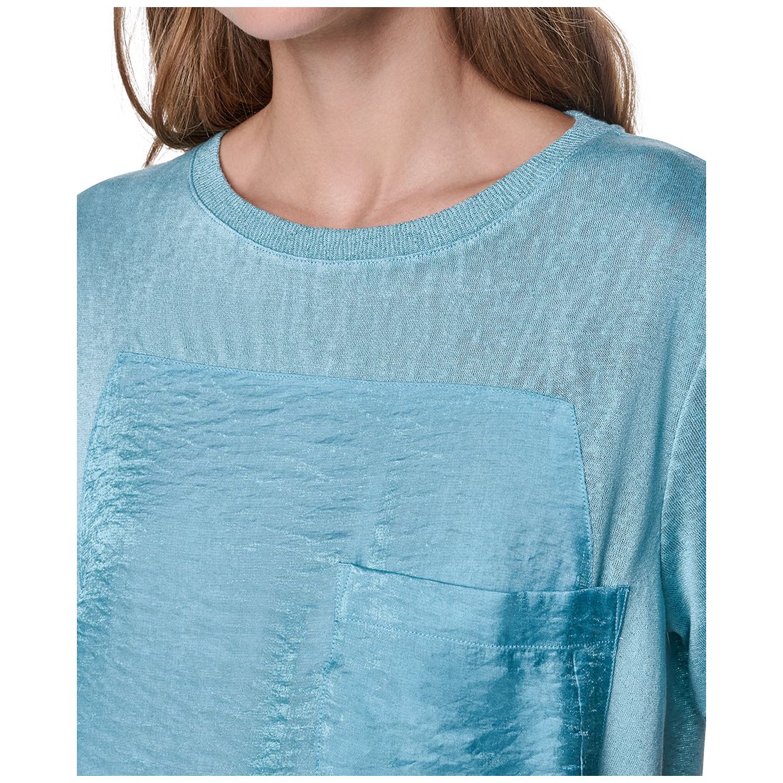 Dkny Women's Short-Sleeve Twinkle Front T-Shirt