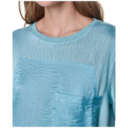 Dkny Women's Short-Sleeve Twinkle Front T-Shirt