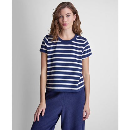 Dkny Jeans Petite Short-Sleeve Crew Neck T-Shirt
