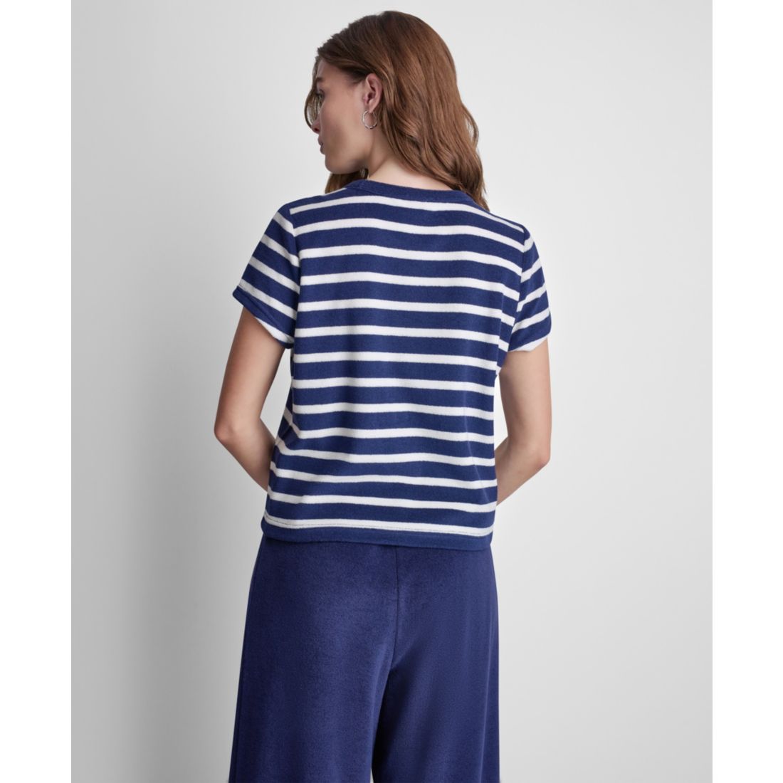 Dkny Jeans Petite Short-Sleeve Crew Neck T-Shirt