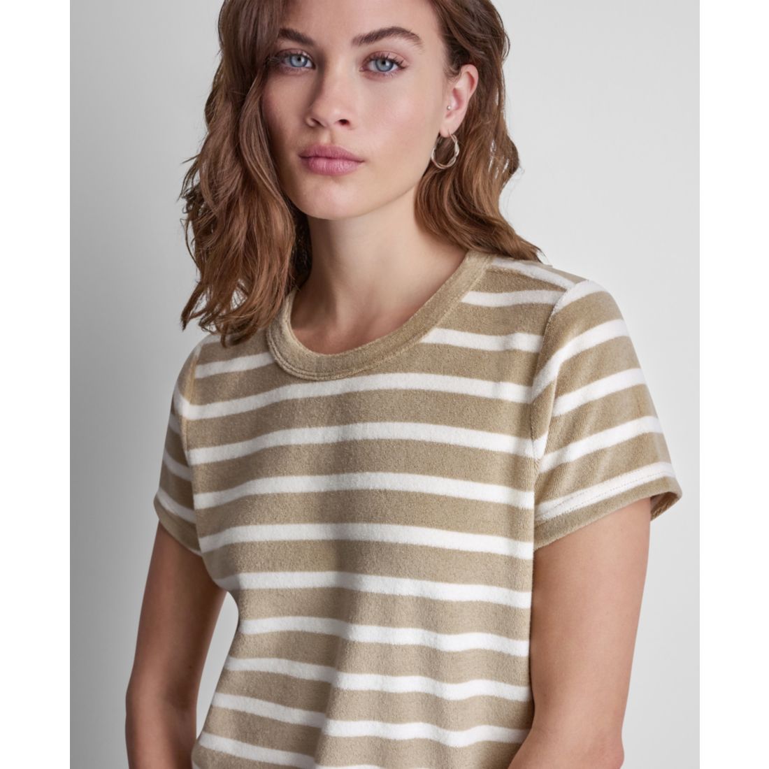 Dkny Jeans Petite Short-Sleeve Crew Neck T-Shirt