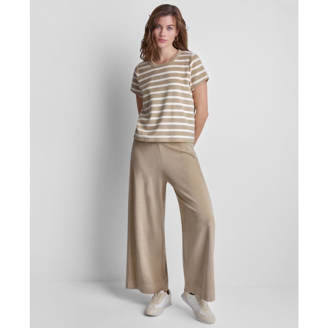 Dkny Jeans Petite Short-Sleeve Crew Neck T-Shirt