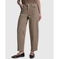 Dkny Jeans Women's Mid-Rise Striped Baby Barrel-Leg Jeans
